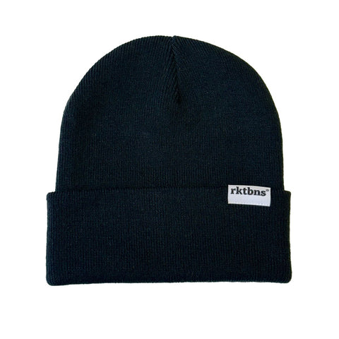 Beanie Logo Patch - black