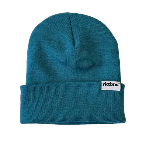 Beanie Logo Patch - petrol