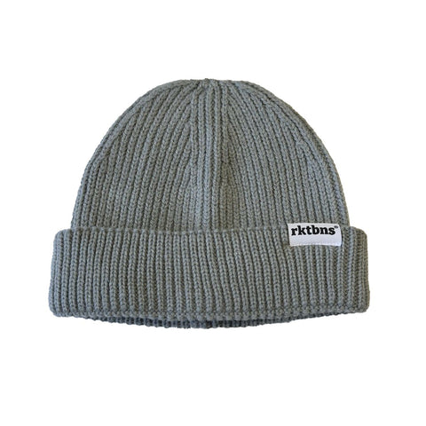 Fisherman Logo Patch - gray