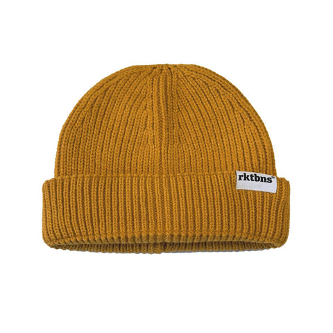 Fisherman Logo Patch - mustard