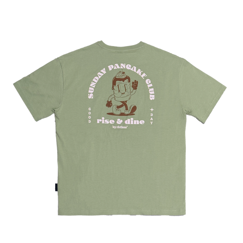 Unisex T-Shirt “Pancake” green