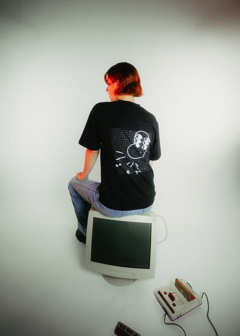 Unisex T-Shirt “Retro PC” - black