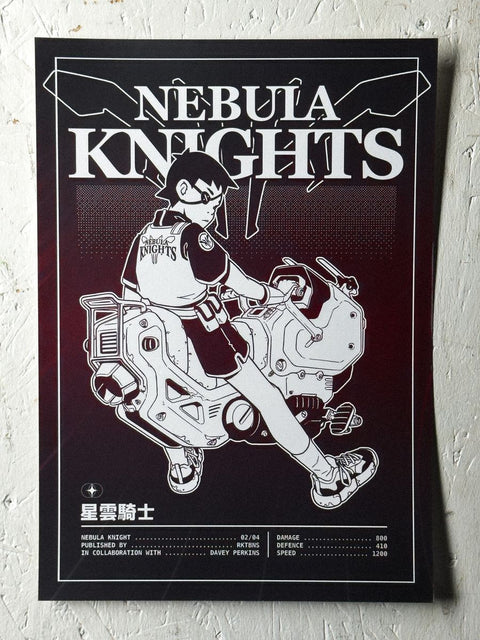 Poster-Set “Nebula Knights”