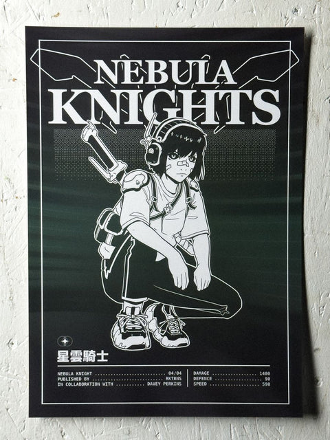 Poster-Set “Nebula Knights”