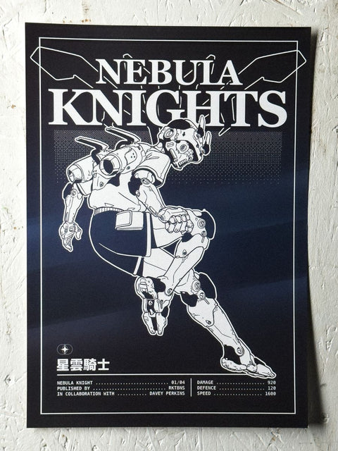 Poster-Set “Nebula Knights”