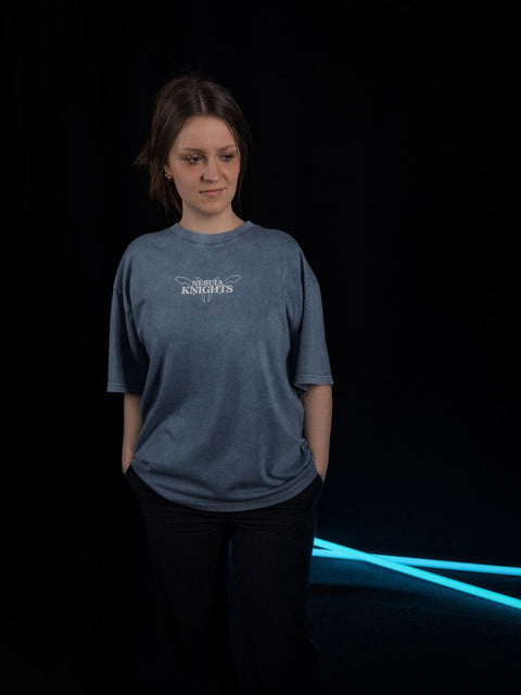 Unisex Shirt “Nebula Knights” acid blue
