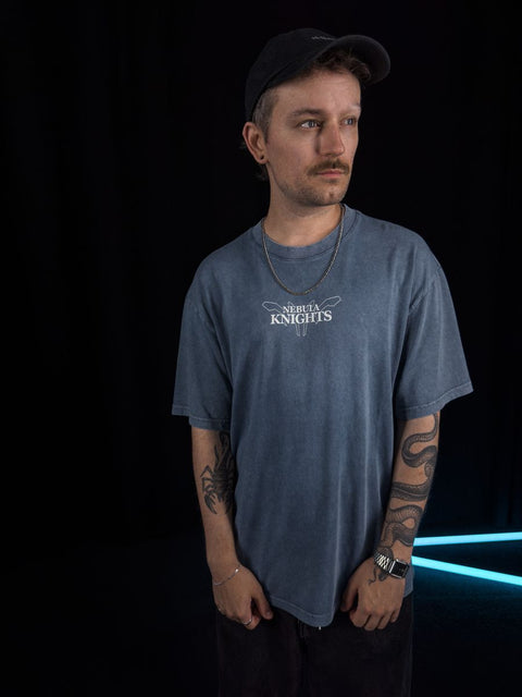 Unisex Shirt “Nebula Knights” acid blue