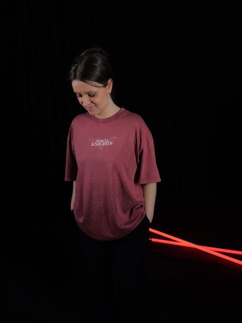 Unisex Shirt “Nebula Knights” acid red