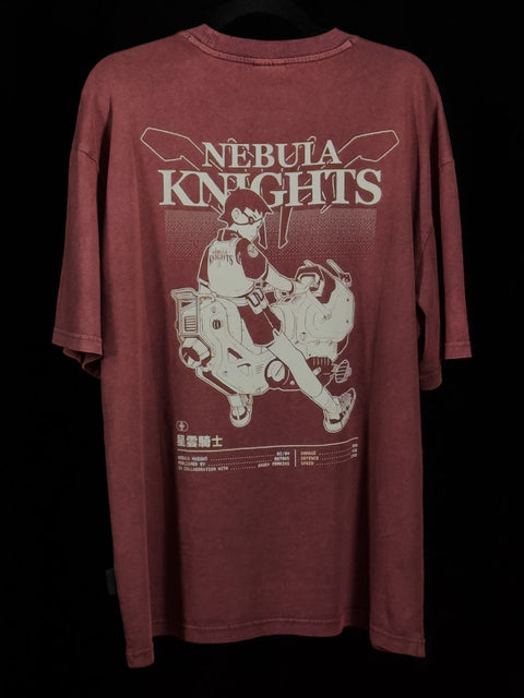 Unisex Shirt “Nebula Knights” acid red