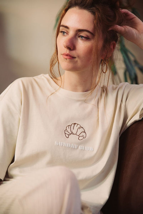 Unisex T-Shirt “Coffee” sand