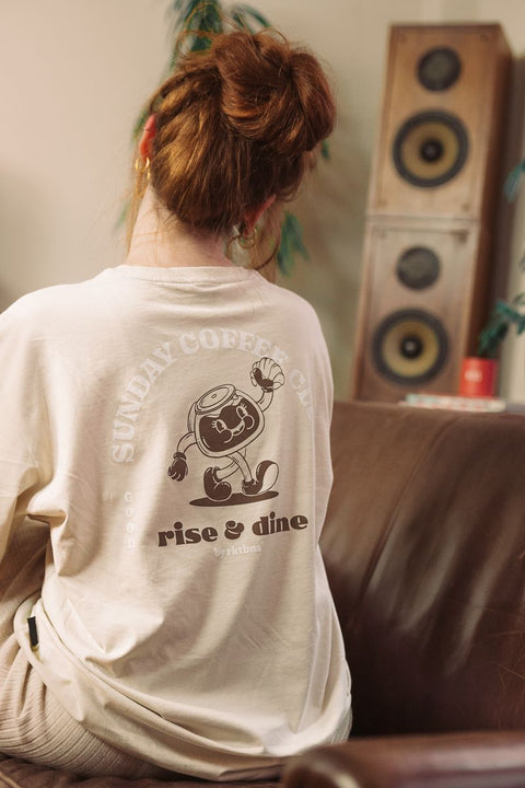 Unisex T-Shirt “Coffee” sand