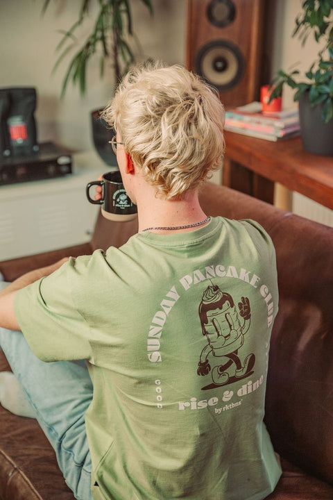 Unisex T-Shirt “Pancake” green
