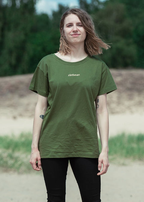 Women Conscious T-Shirt OG Center - olive green