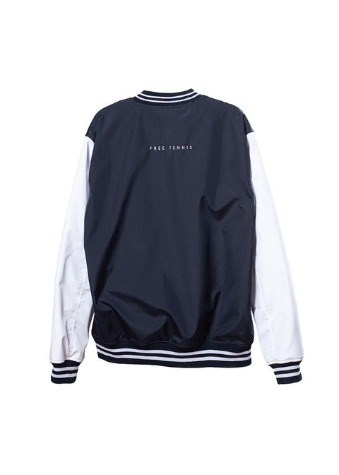 Unisex College Jacke Team - navy white