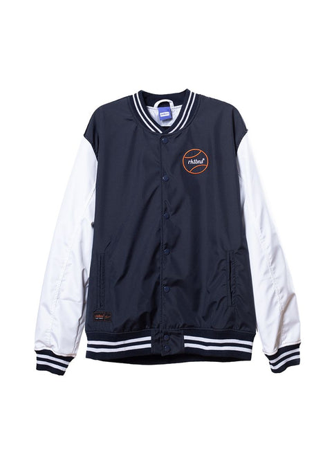 Unisex College Jacke Team - navy white