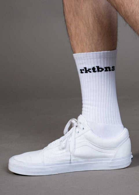 Socken OG Logo - black white 2er Pack