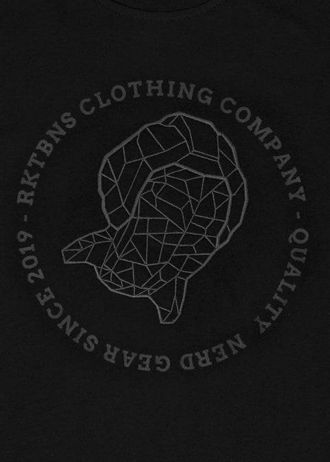 Unisex T-Shirt DGBN - black on black