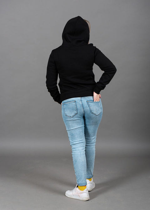 Women Hoodie DGBN - black