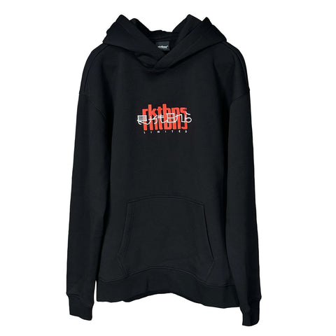 Unisex Hoodie Return black/red