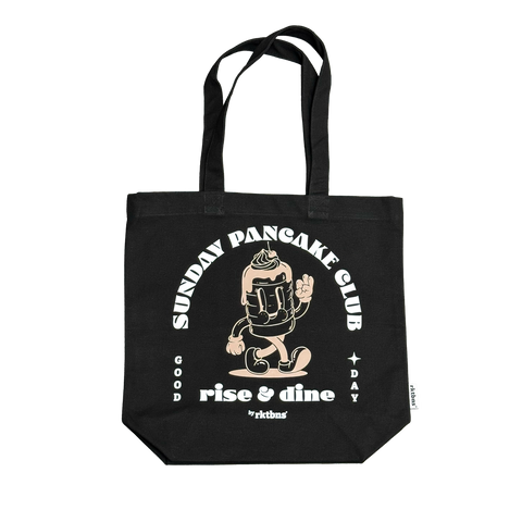 Shopping Bag “Brunch” black