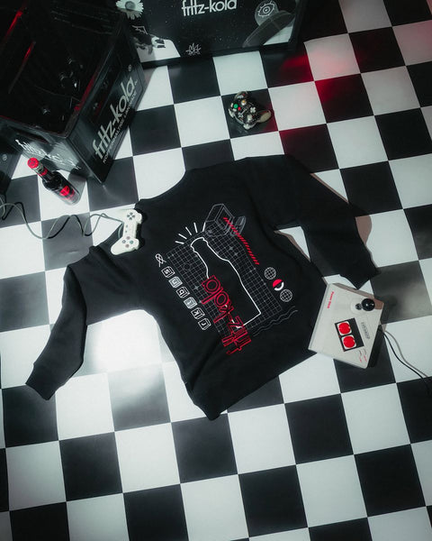 Unisex Sweater “Collage” - black