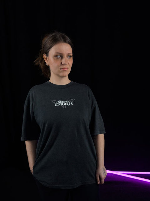 Unisex Shirt “Nebula Knights” acid black