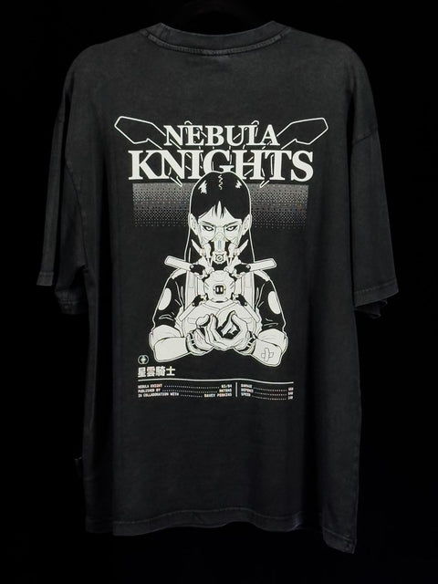 Unisex Shirt “Nebula Knights” acid black