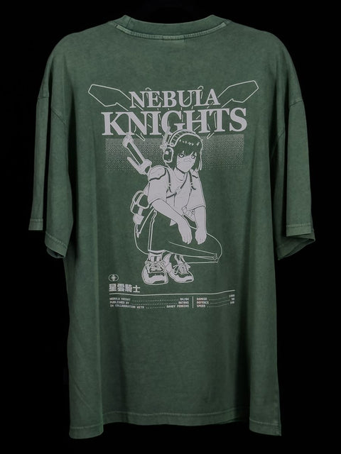 Unisex Shirt “Nebula Knights” acid green