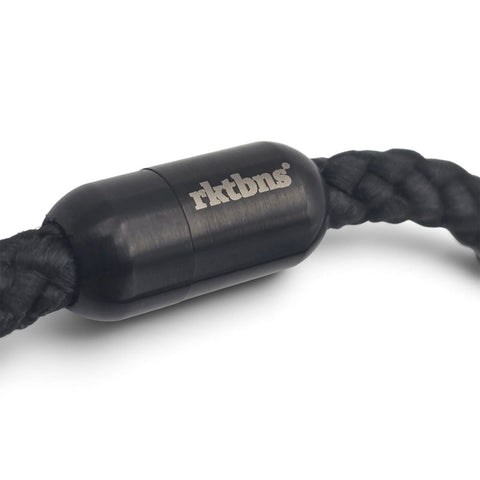 Unisex rktbns x BRACENET Armband "The Bold" - black