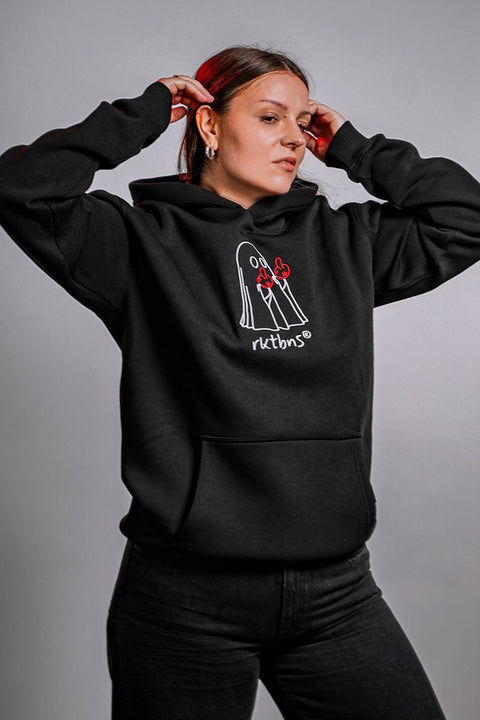 Unisex Hoodie “Ghosty” - black