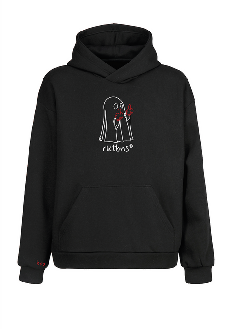 Unisex Hoodie “Ghosty” - black