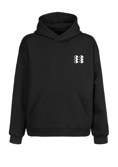 Unisex Hoodie “Collage” - black
