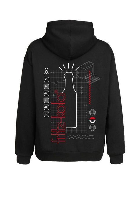 Unisex Hoodie “Collage” - black