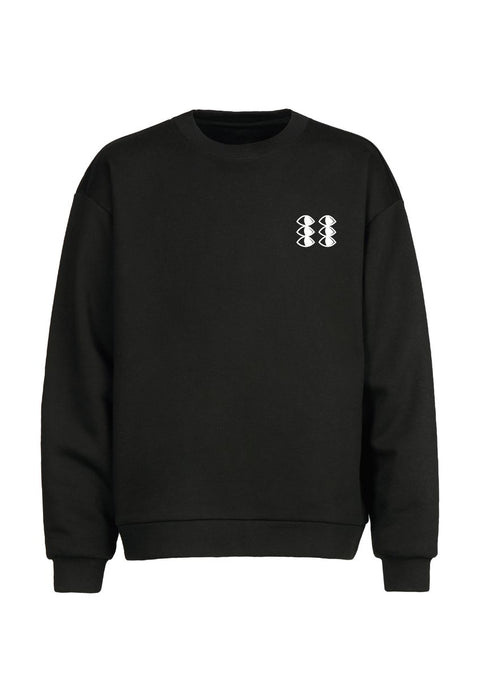 Unisex Sweater “Collage” - black