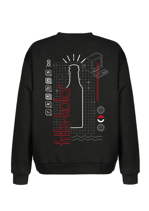 Unisex Sweater “Collage” - black