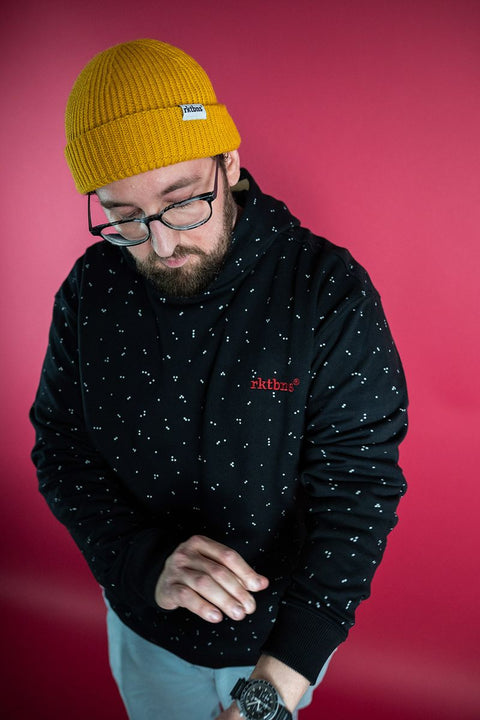 Unisex Hoodie “Pixel” - jet black