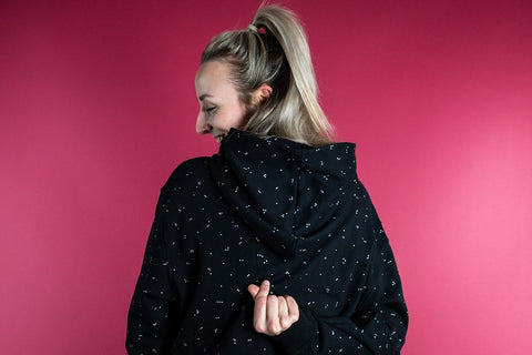 Unisex Hoodie “Pixel” - jet black