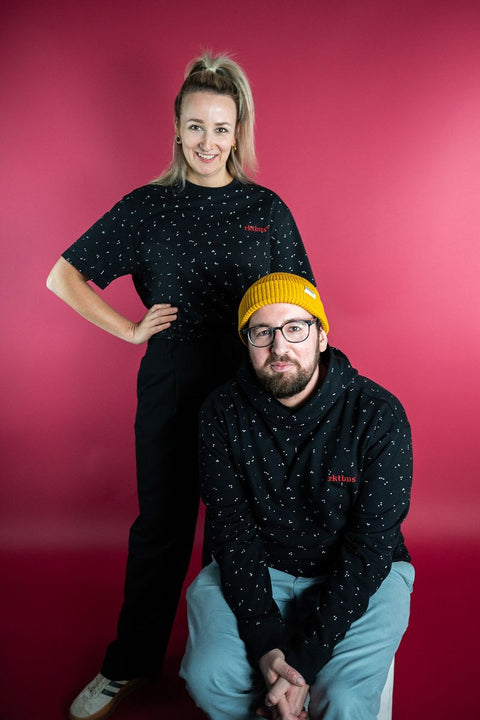 Unisex Hoodie “Pixel” - jet black