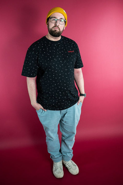 Unisex T-Shirt “Pixel” - jet black