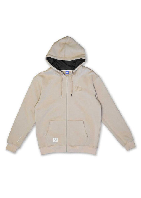 Unisex Zip-Hoodie Calm - sand