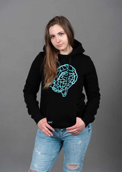 Women Hoodie DGBN - black